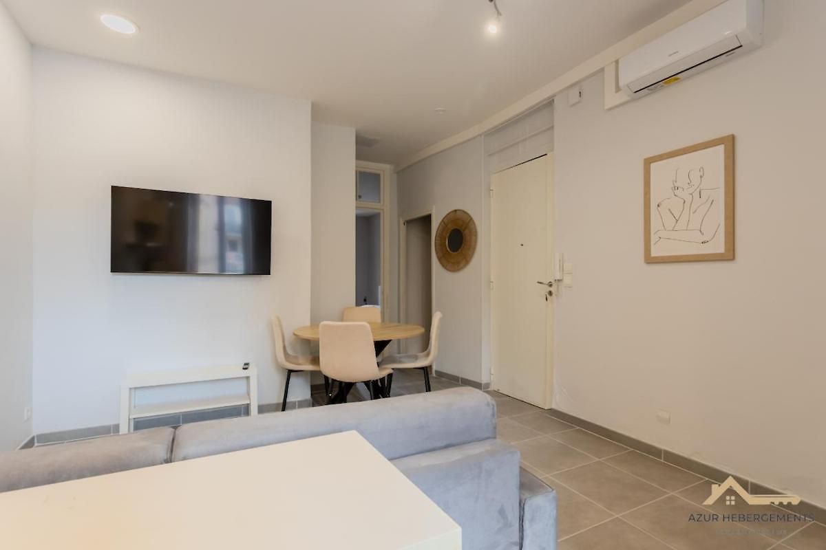 Appartement Pauliani 2, 3 Pièces Proche Coulée Verte Avec Climatisation Nice