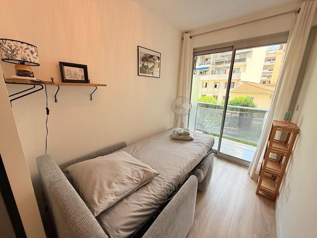 Appartement Spacieux 3 Pièces Gambetta, Proche Tramway Nice