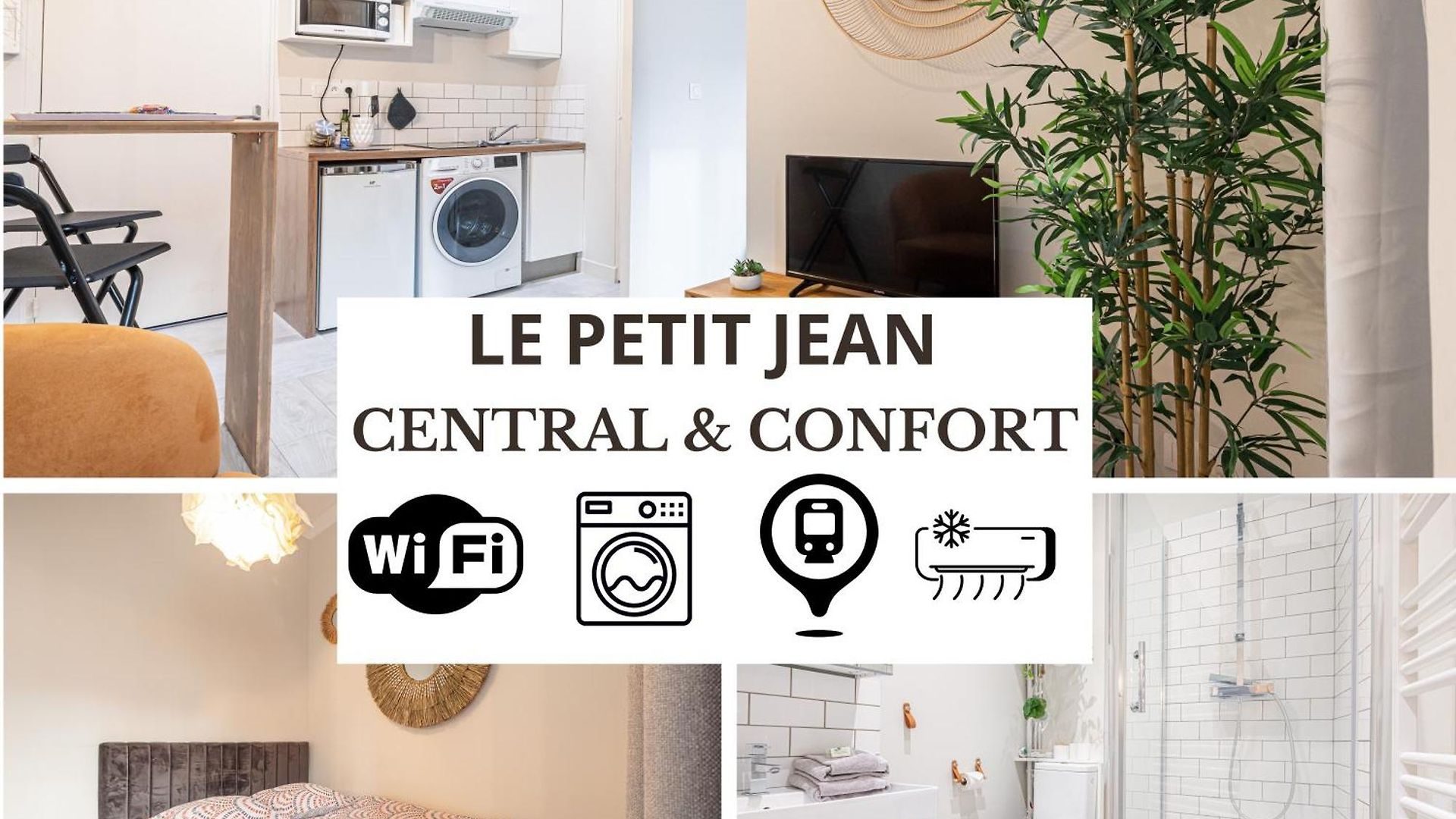 Appartement Le Petit Jean- Pres Gare Et Tram - Supermarchés - Wifi -