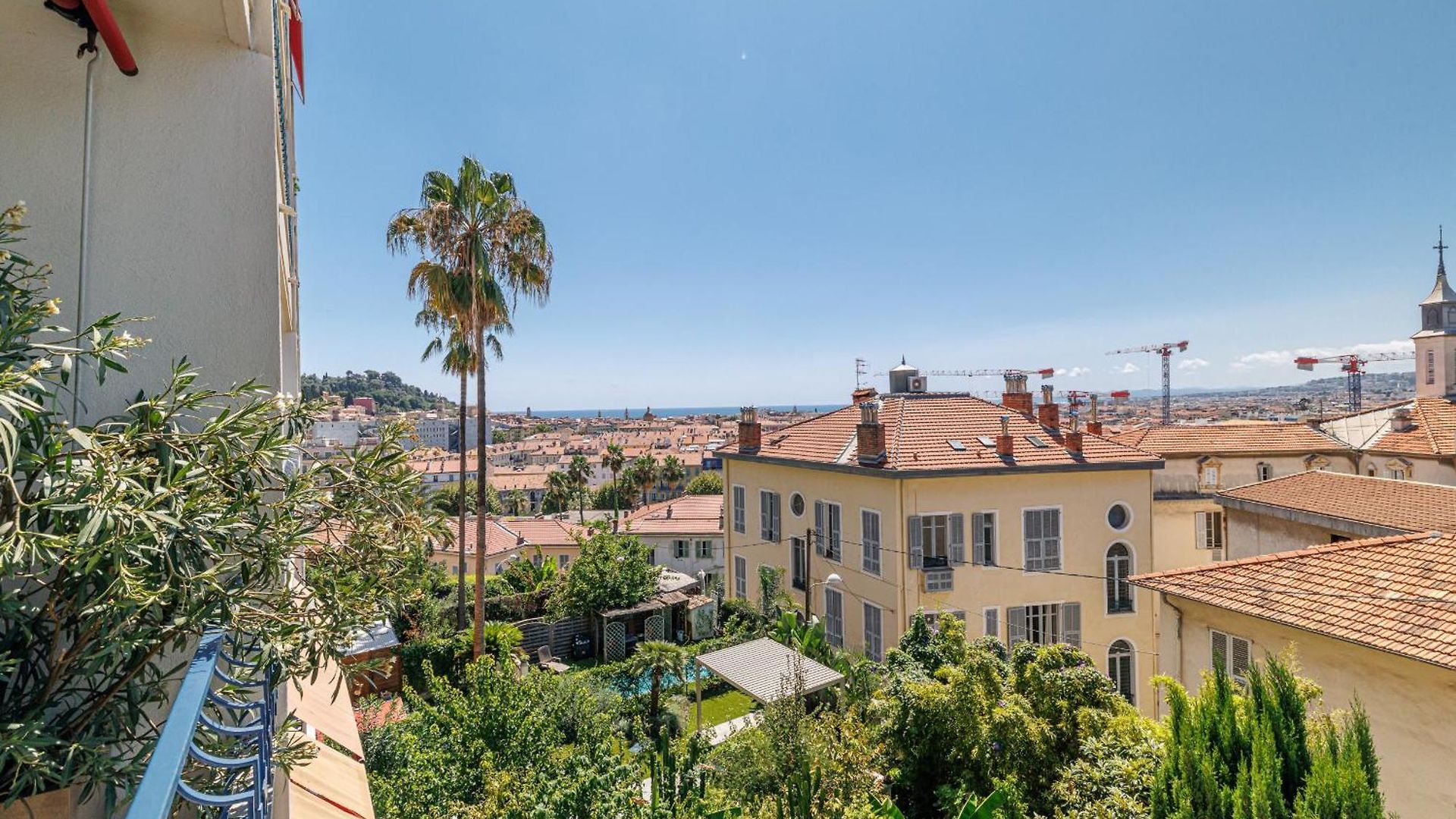 Appartement Quiet & Open View - 1 Bdr Large Terrace Nice
