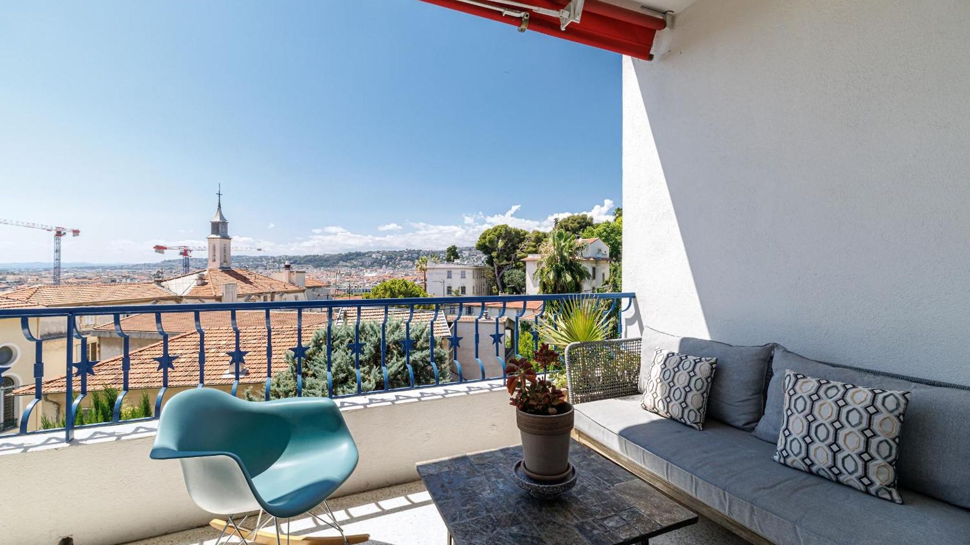 Appartement Quiet & Open View - 1 Bdr Large Terrace Nice