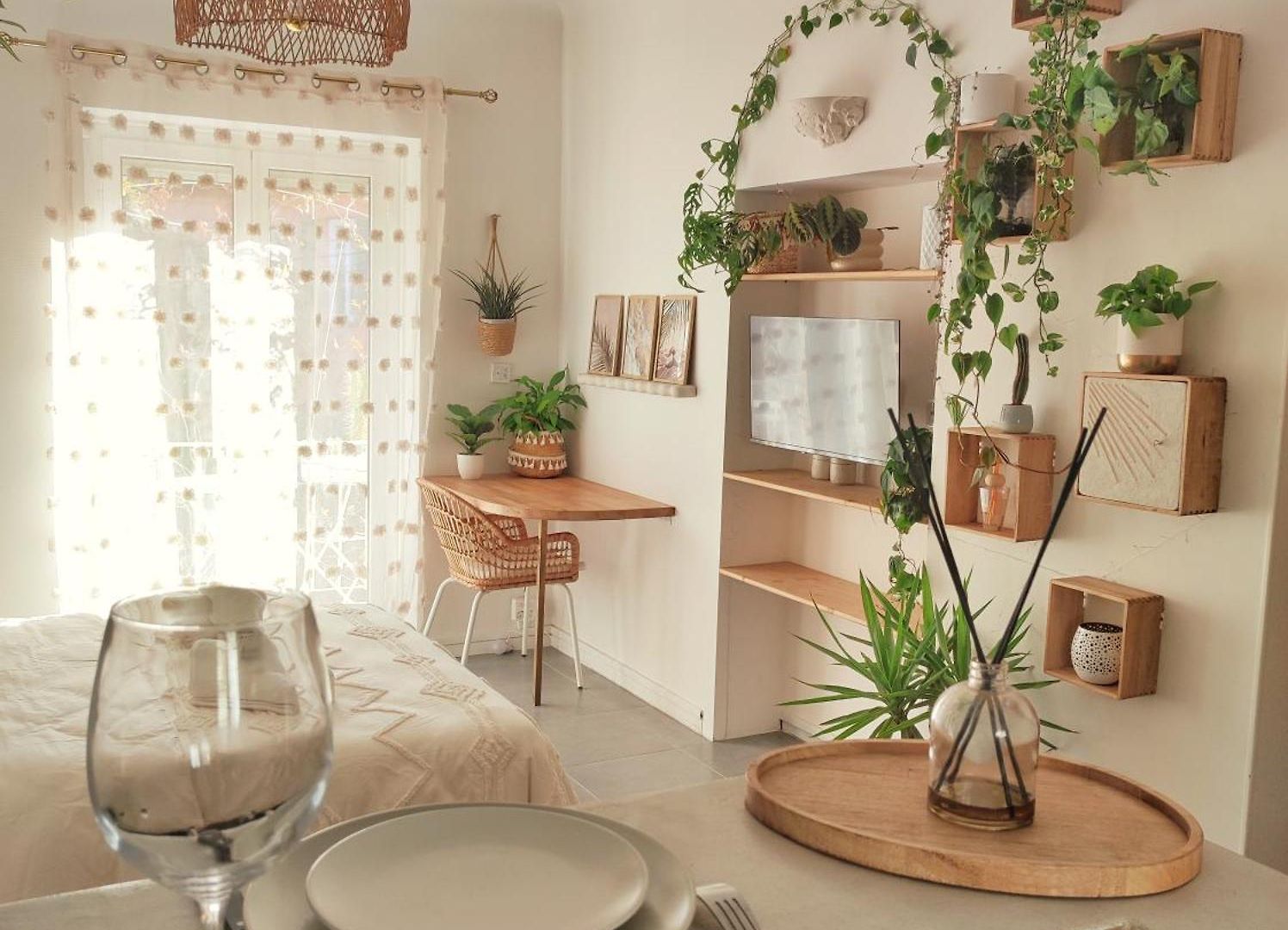 Appartement Jungle Bohème - à 3 Minutes De La Promenade Des à Pieds