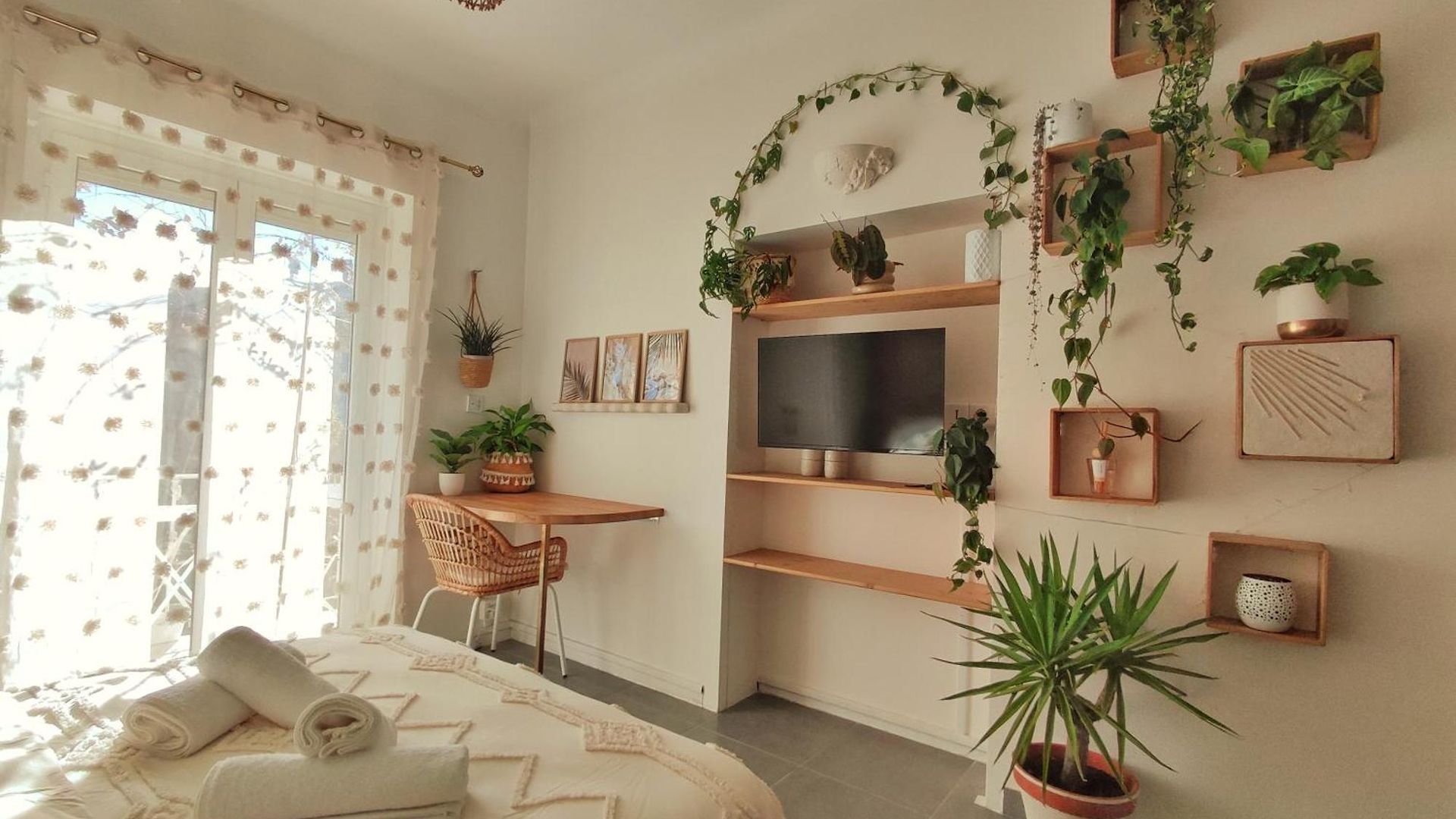 Appartement Jungle Bohème - à 3 Minutes De La Promenade Des à Pieds