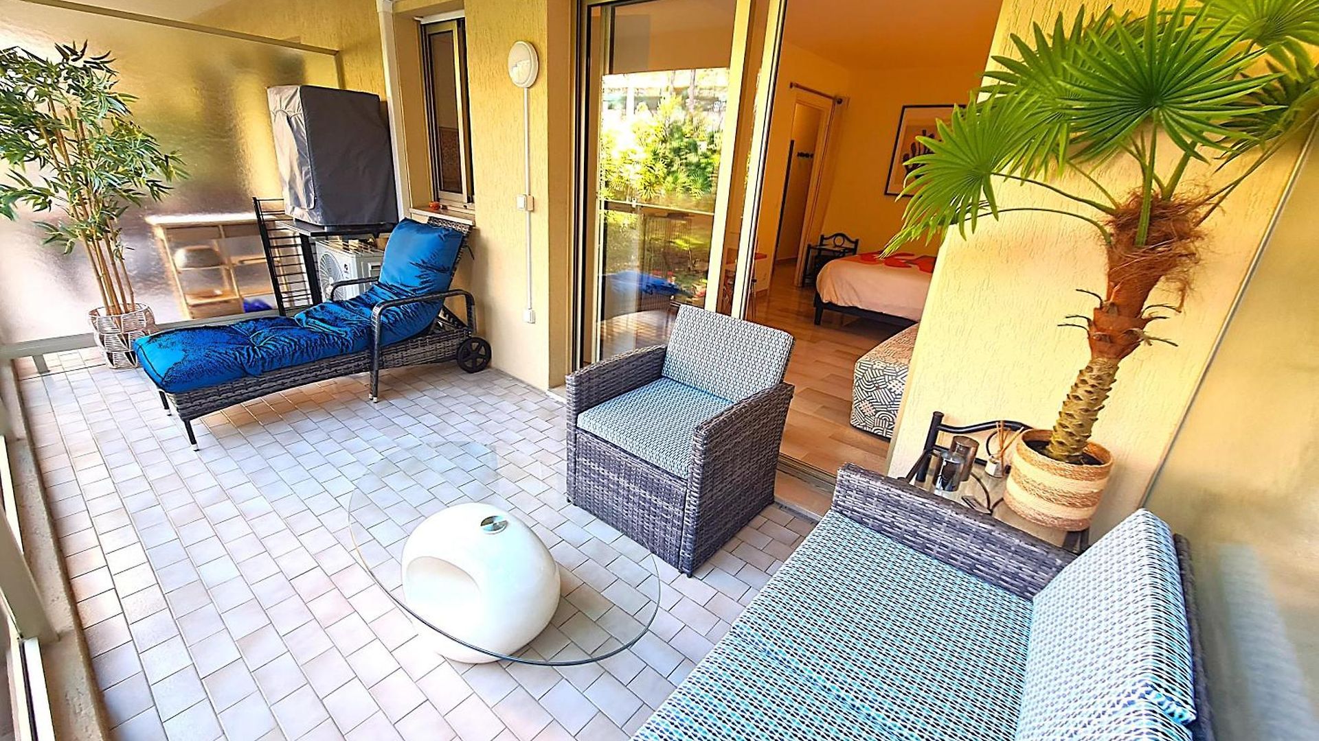Appartement Grande Terrasse à 5 Min De La Nice
