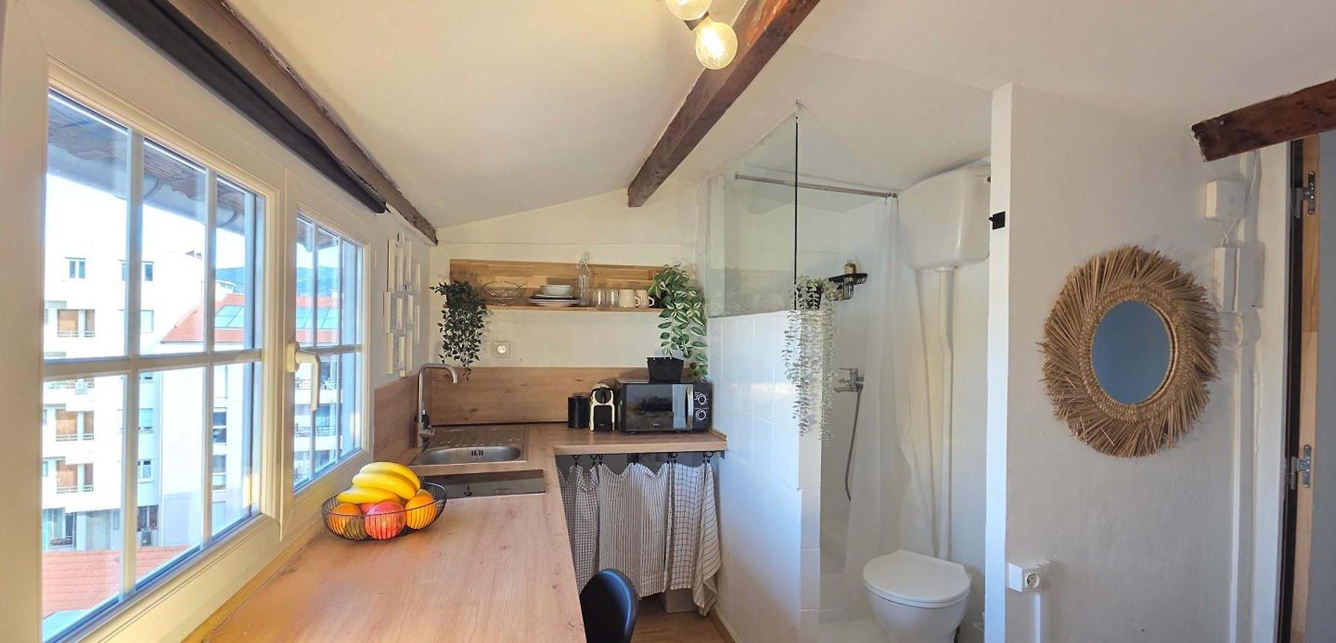 Appartement Cosy Avec Vue Sur Montagnes, Proche Gare Nice