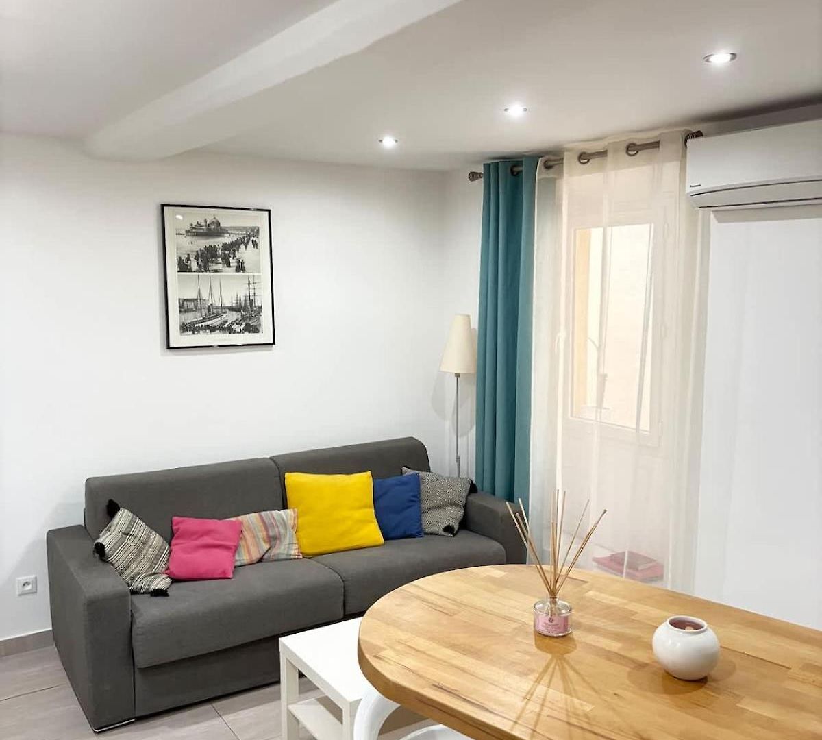 Elegant T2 Climatise Vieux Garibaldi Appartement Nice