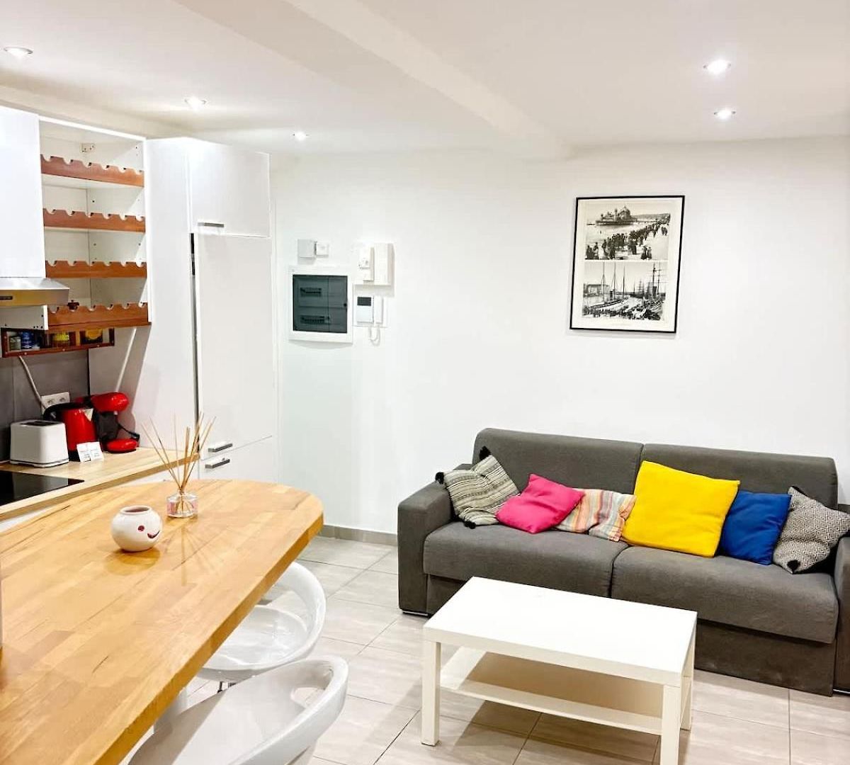 Appartement Elegant T2 Climatise Vieux Garibaldi