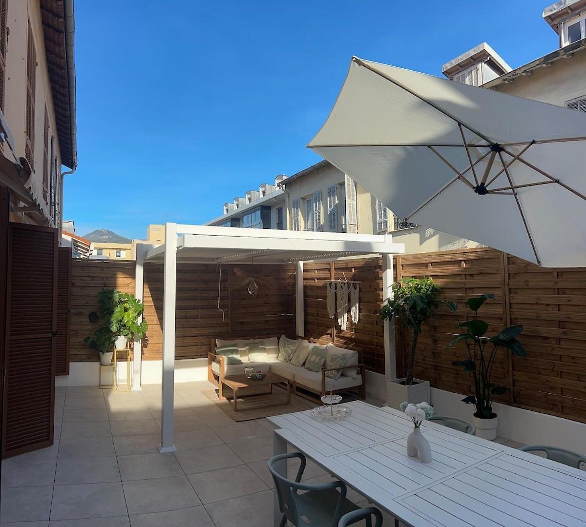 Charm Xxl Terrace Appartement Nice