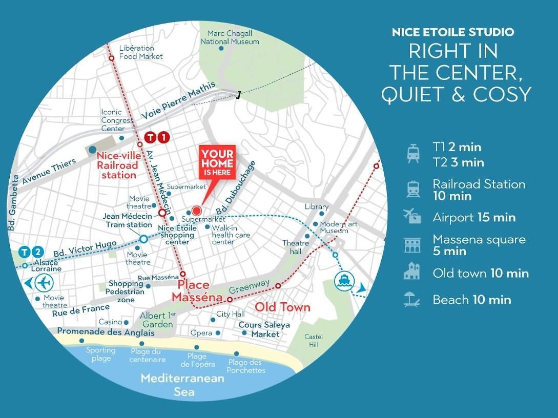Plein Centre, Calme Et Cosy Appartement *