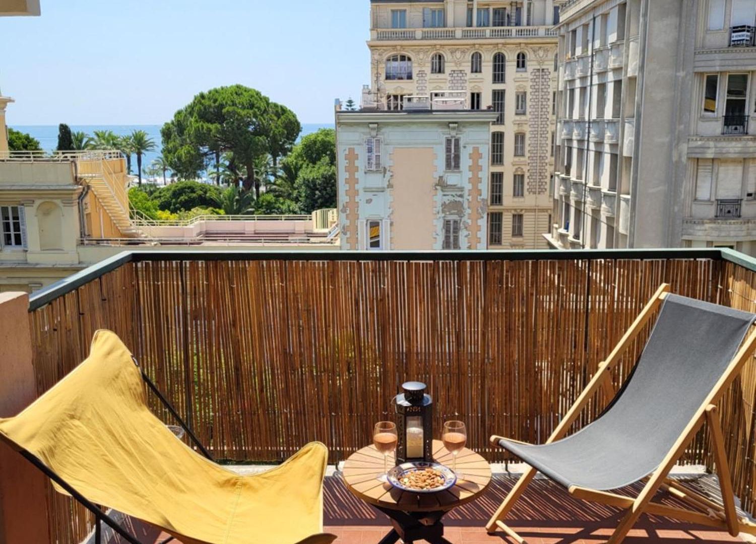 Appartement 2p Cosy Avec Terrasse, Vue Mer&plages à Pied