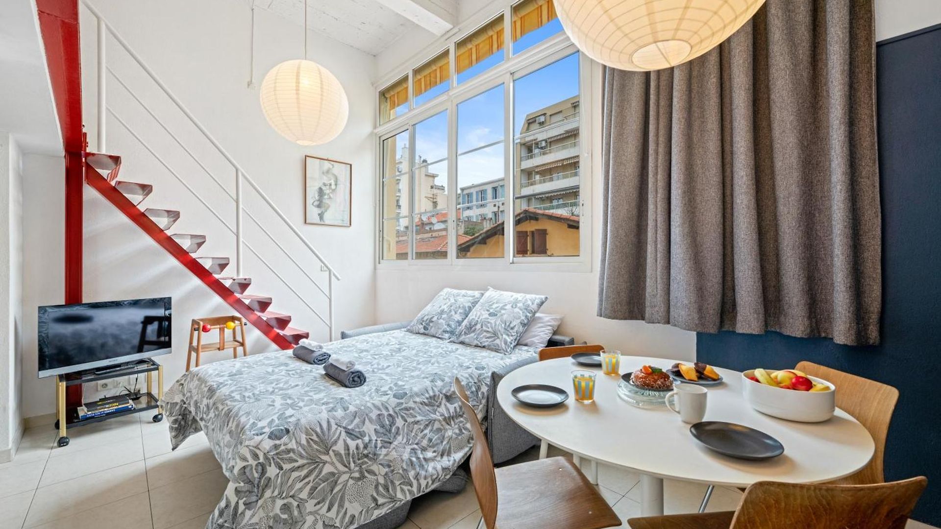 Nice-duplex-plage-parking-cimatisation Appartement
