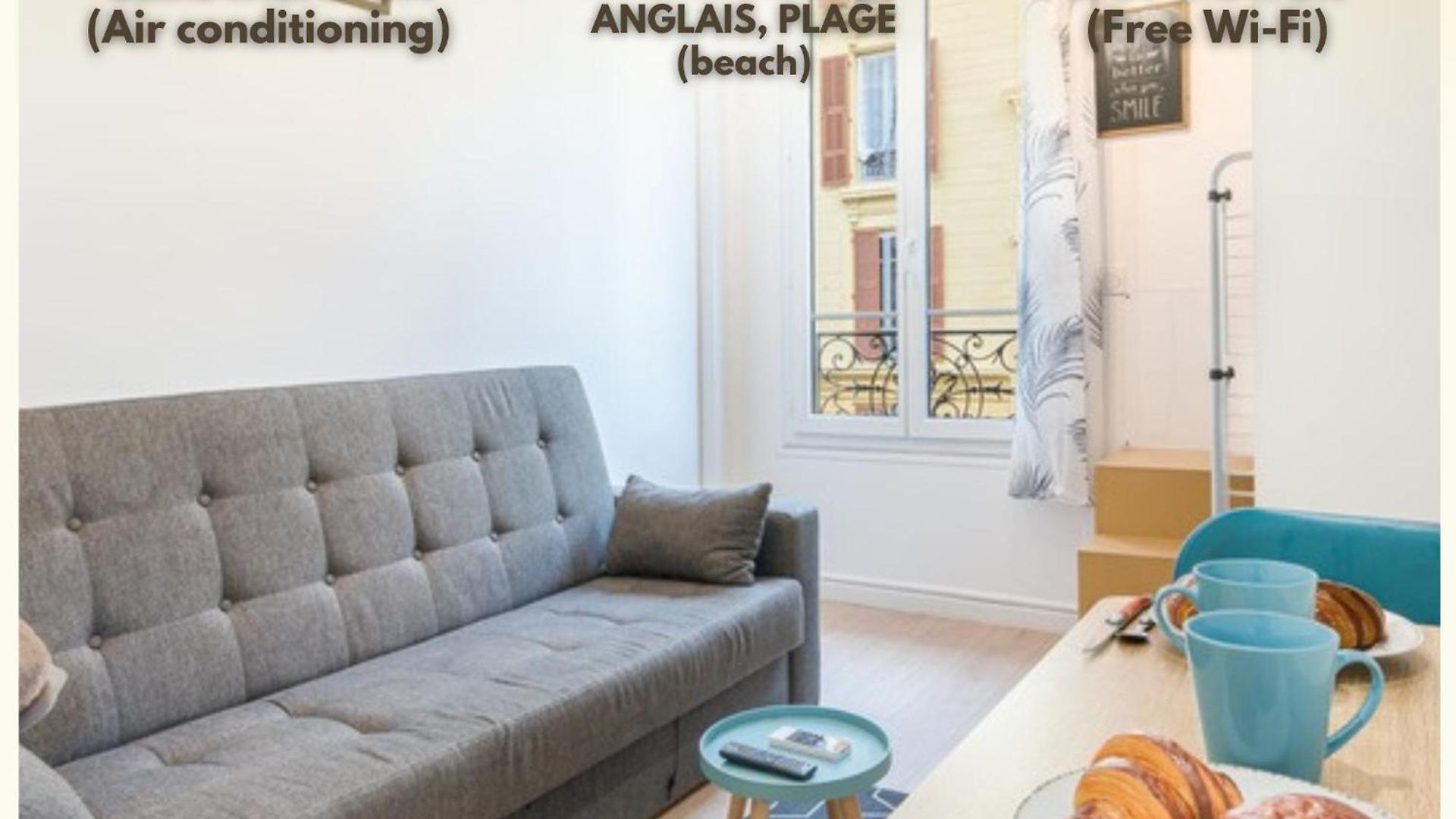 Apartment Le Nid De Magnan - 6min Et Transport - Mezzanine
