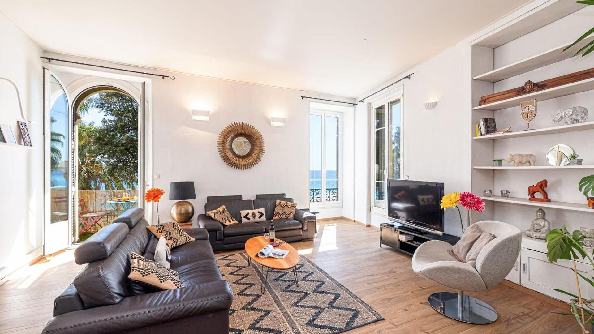 My Casa - Etats Unis 892 - Spacious Flat On Sea Front W Ac *