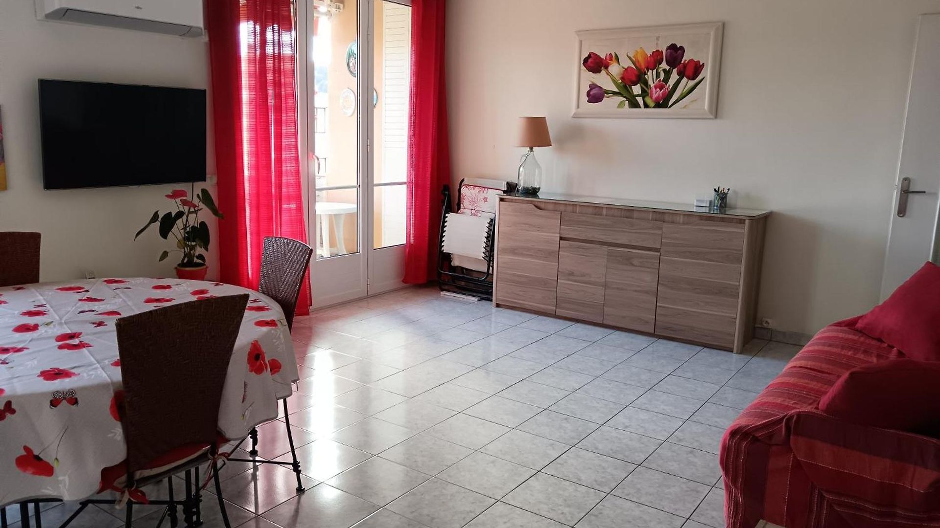 Nord 2 Pieces Calmes,wifi,clim,balcon,parking Nice