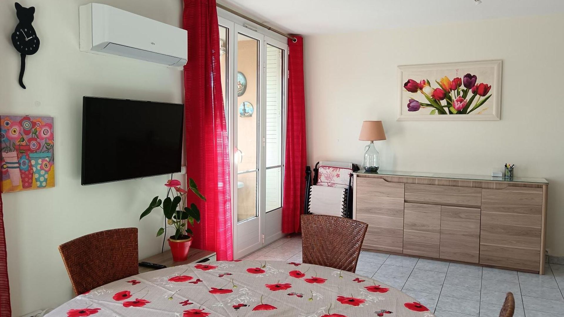 Nord 2 Pieces Calmes,wifi,clim,balcon,parking *