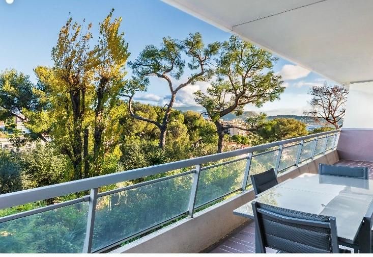 Sea View Pool Terrace Parking Air Conditioning 4sleeps Appartement Nice