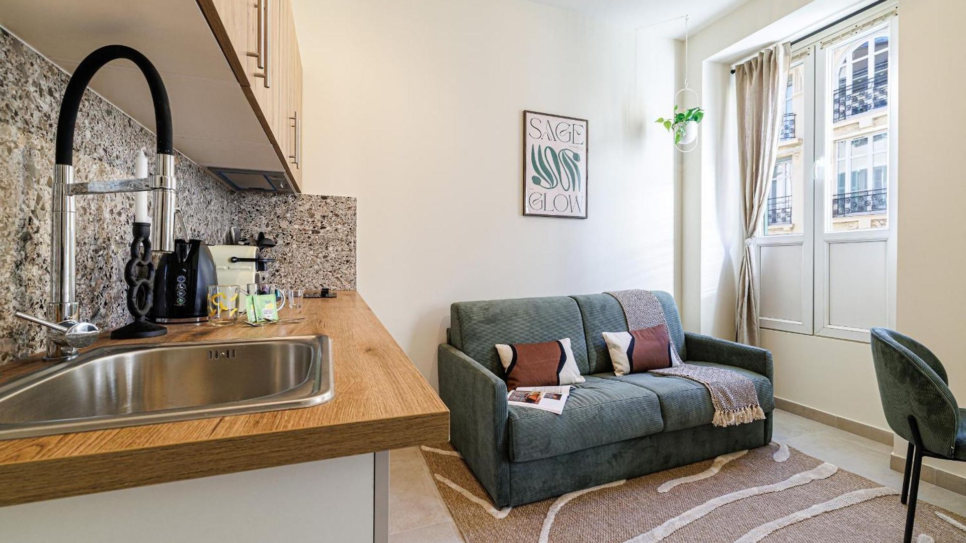 44 Lamartine - 2 Pieces - Centre-ville Appartement *