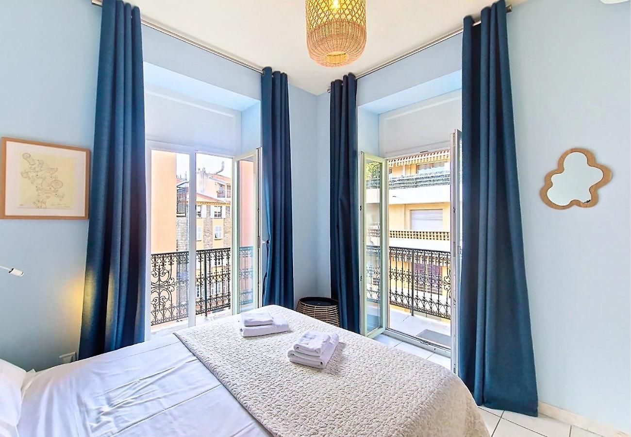 Nestor&jeeves - Palais Du Port - Balcony - Port Place Du Pin Apartment Nice