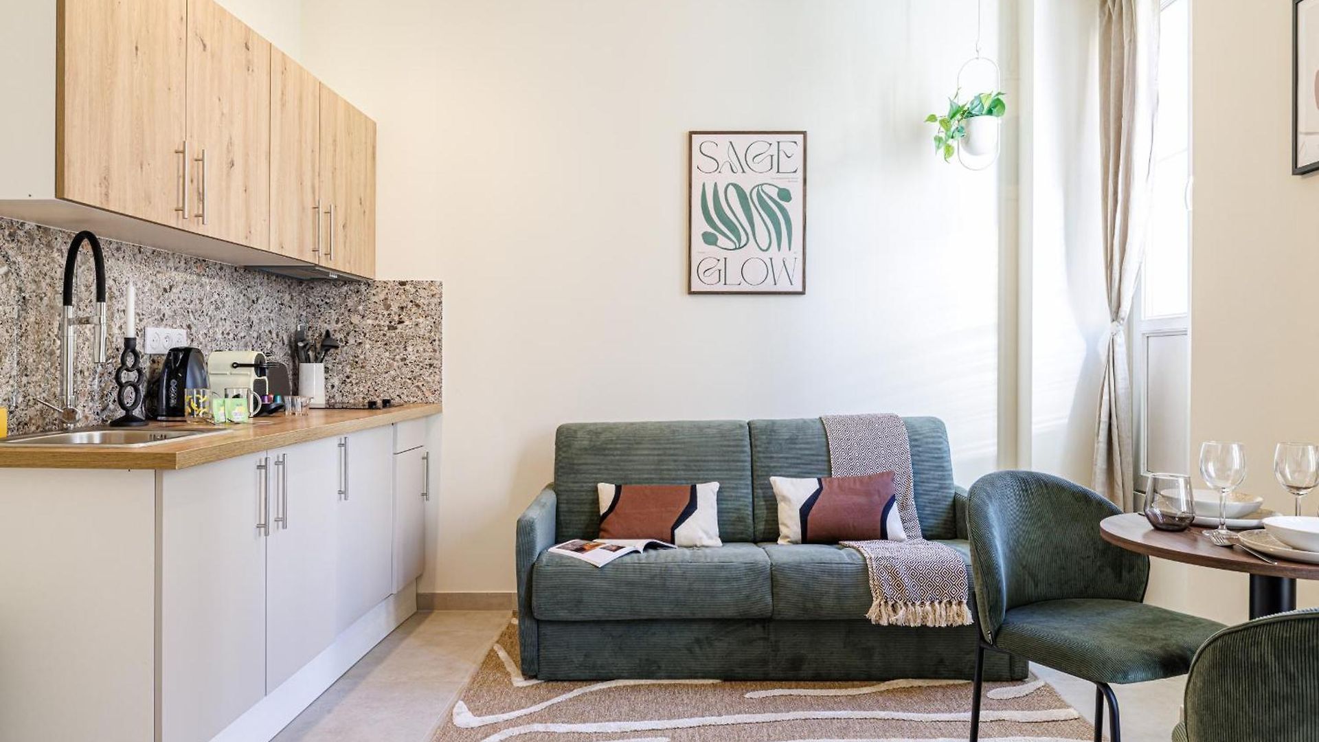 44 Lamartine - 2 Pieces - Centre-ville Nice