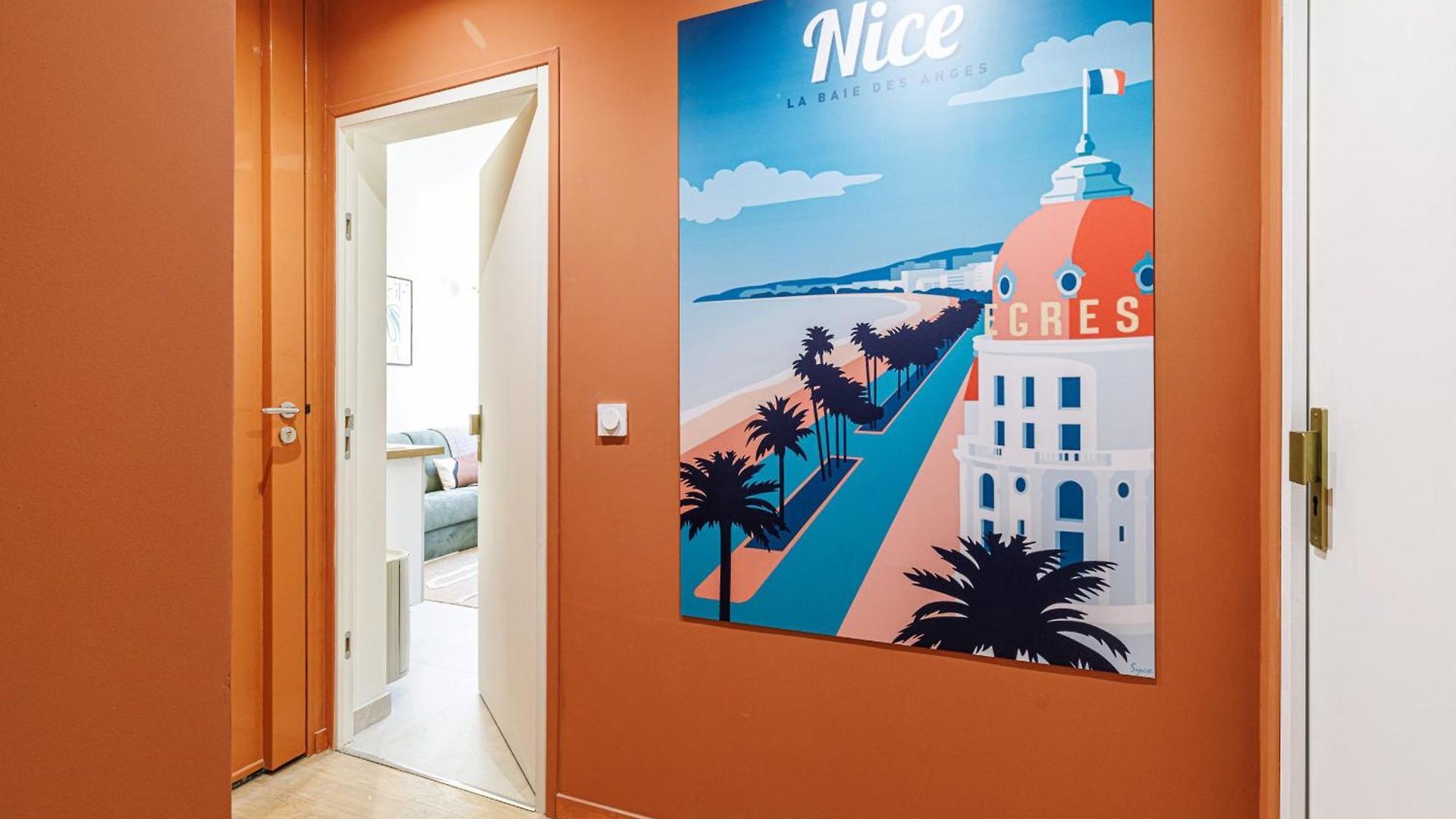 44 Lamartine - 2 Pieces - Centre-ville Nice