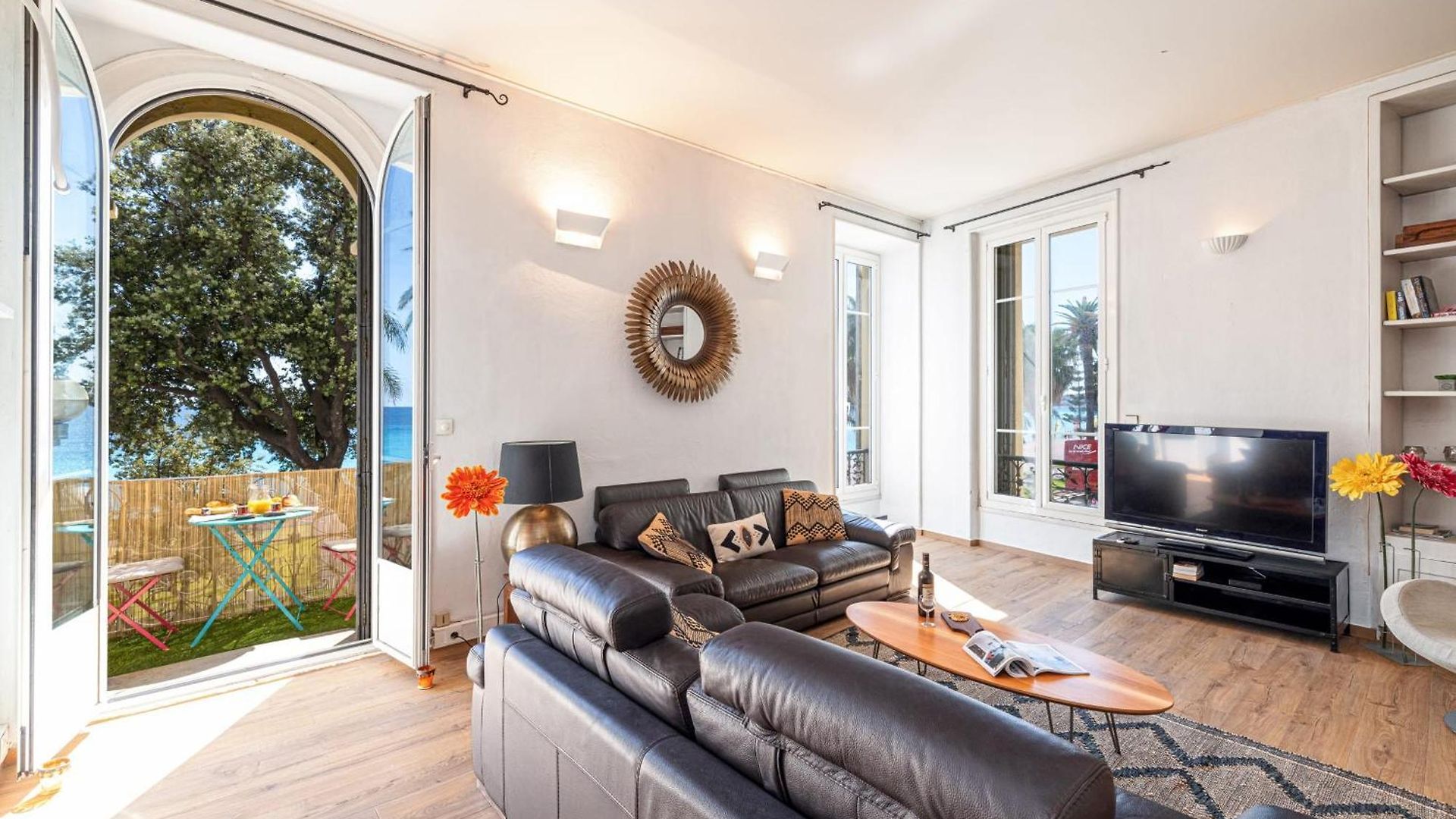 My Casa - Etats Unis 892 - Spacious Flat On Sea Front W Ac Nice