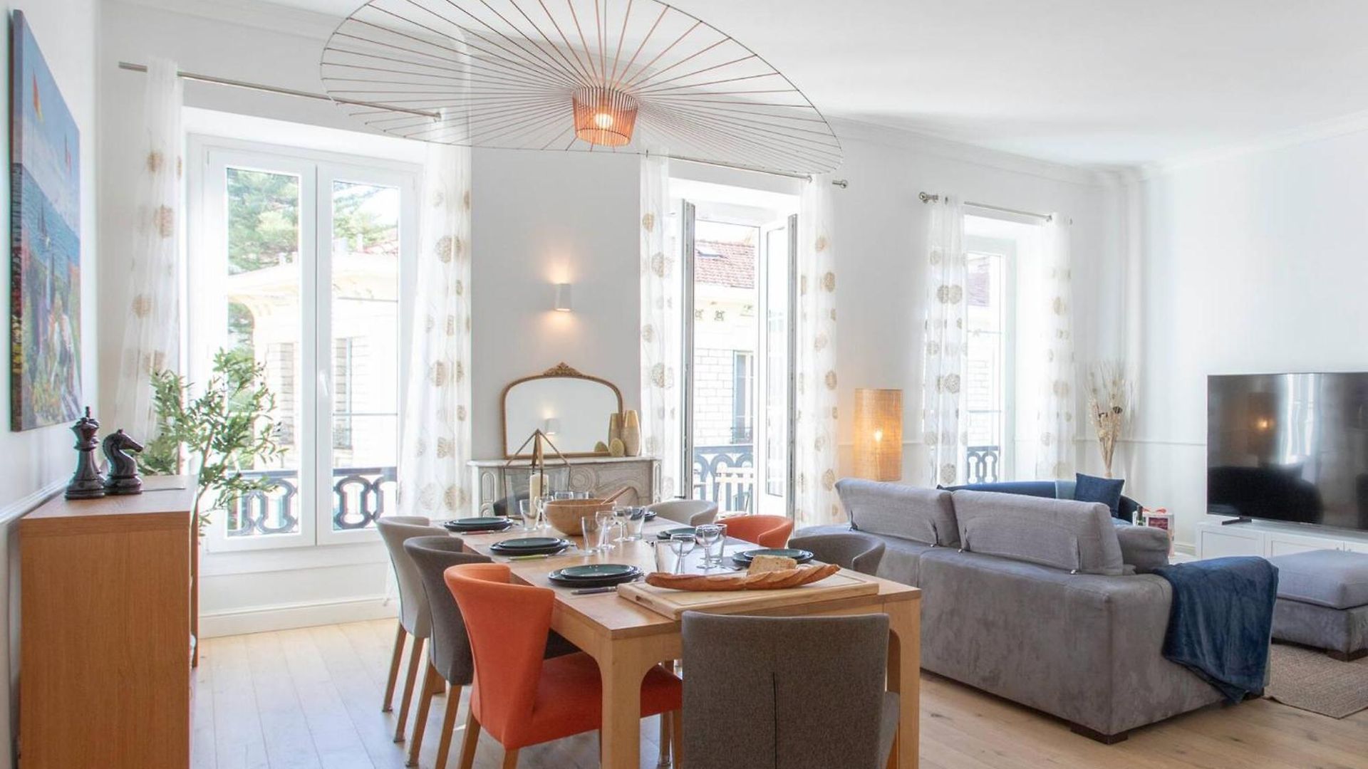 #17 Staywizus -suite Gioffredo 3 Bdr Ac - 5mins Vieux Port Apartment *