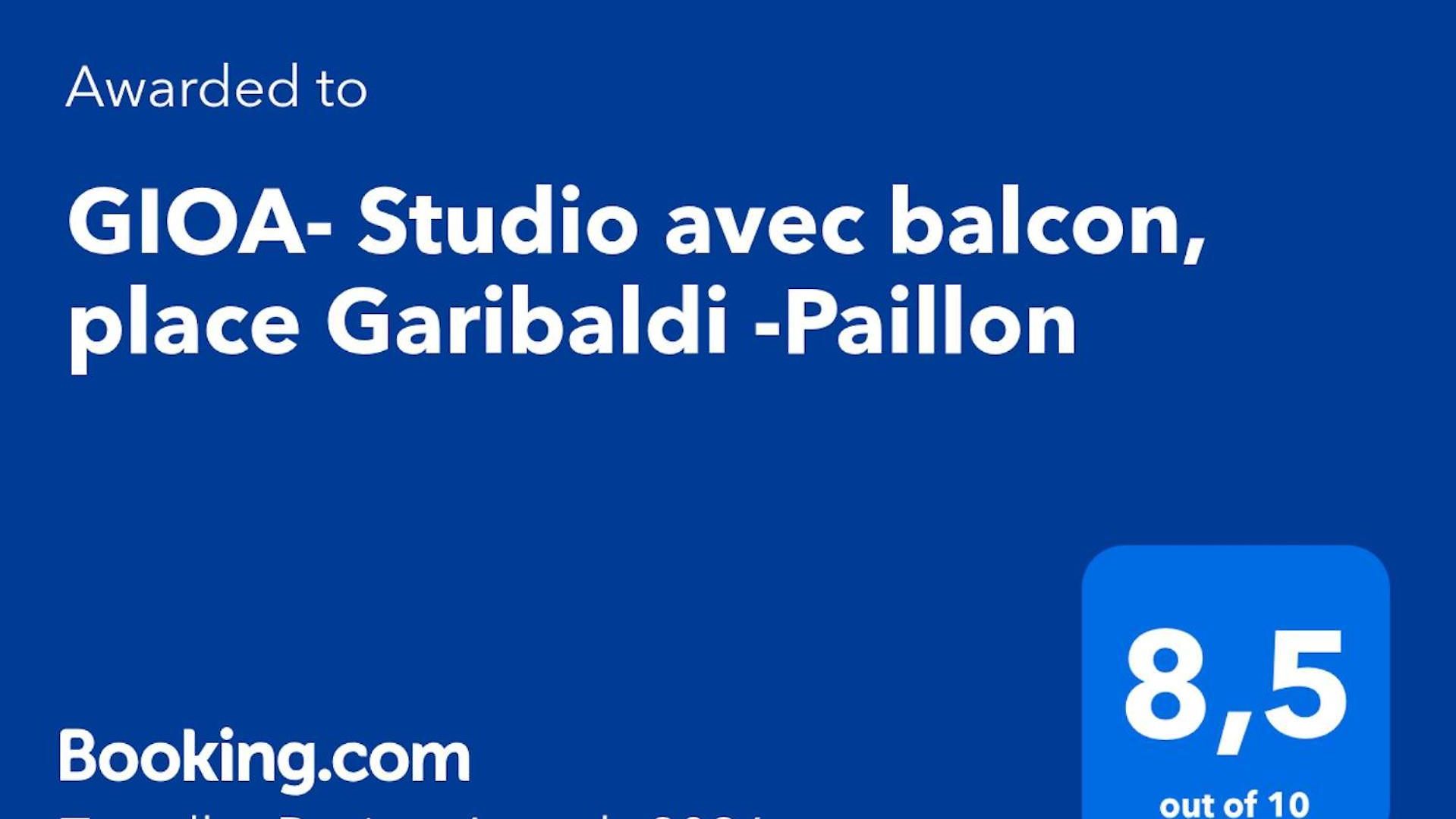 Gioa- Avec Balcon, Place Garibaldi -paillon Appartement Nice
