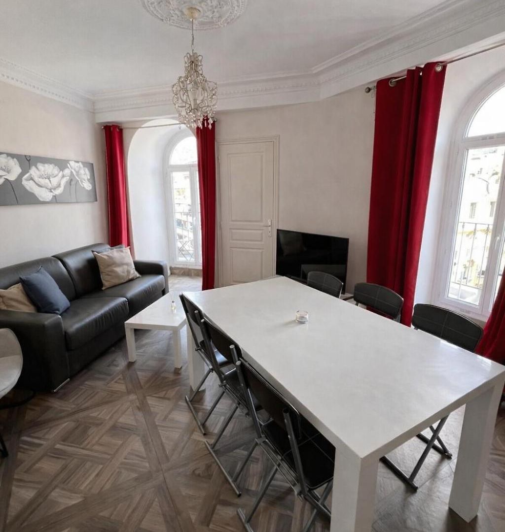 Tres Bel Appartement Spacieux Design Plein Centre Nice Climatise - 3 Chambres Apartment