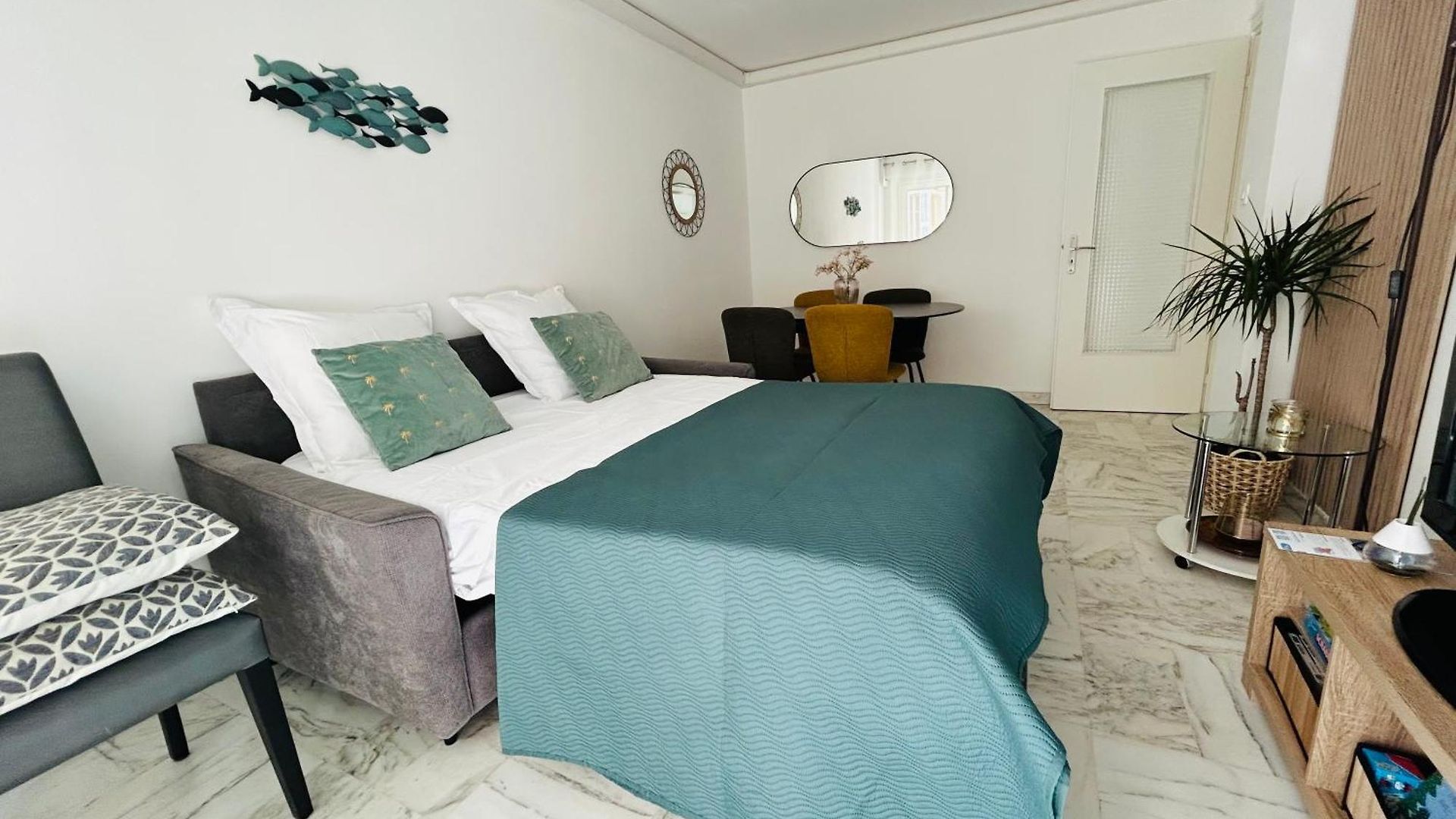 Appartement Superbe Port De Lumineux,clim , Parking Nice