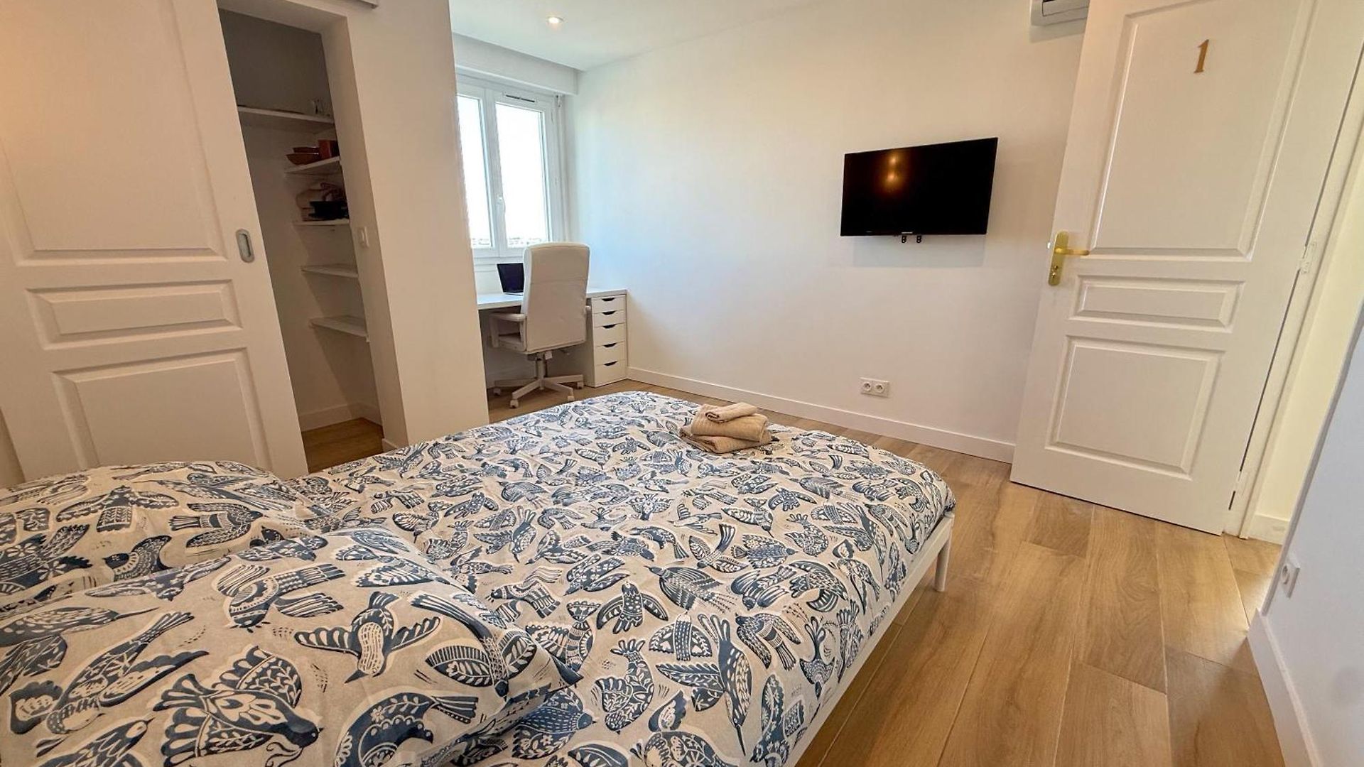 Ouest Privees Modernes Tv Wifi Bureau En Colocation *