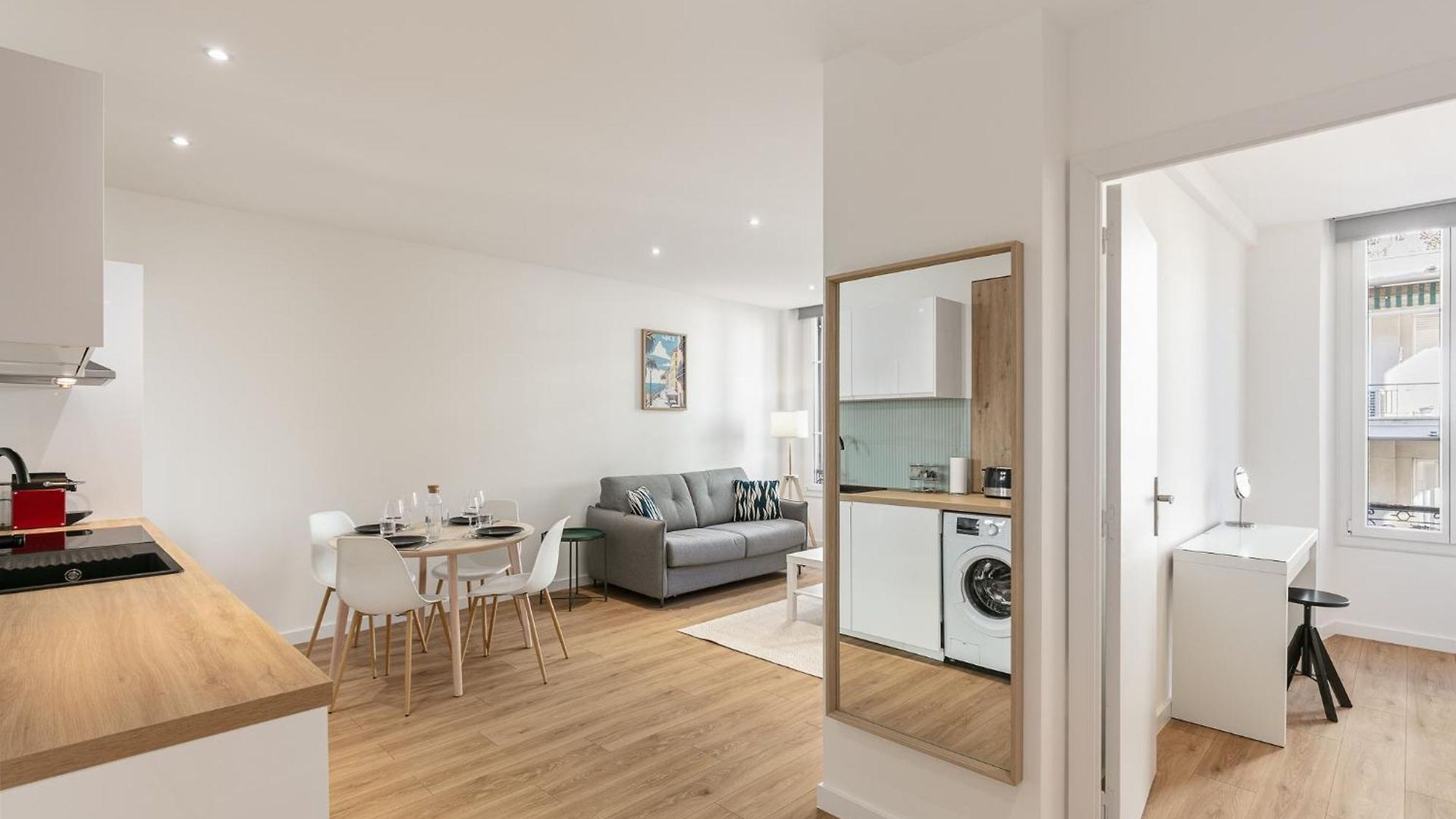 élégant 2 Pièces Niçois - Carré D'or - Centre - à 2 Min Appartement Nice