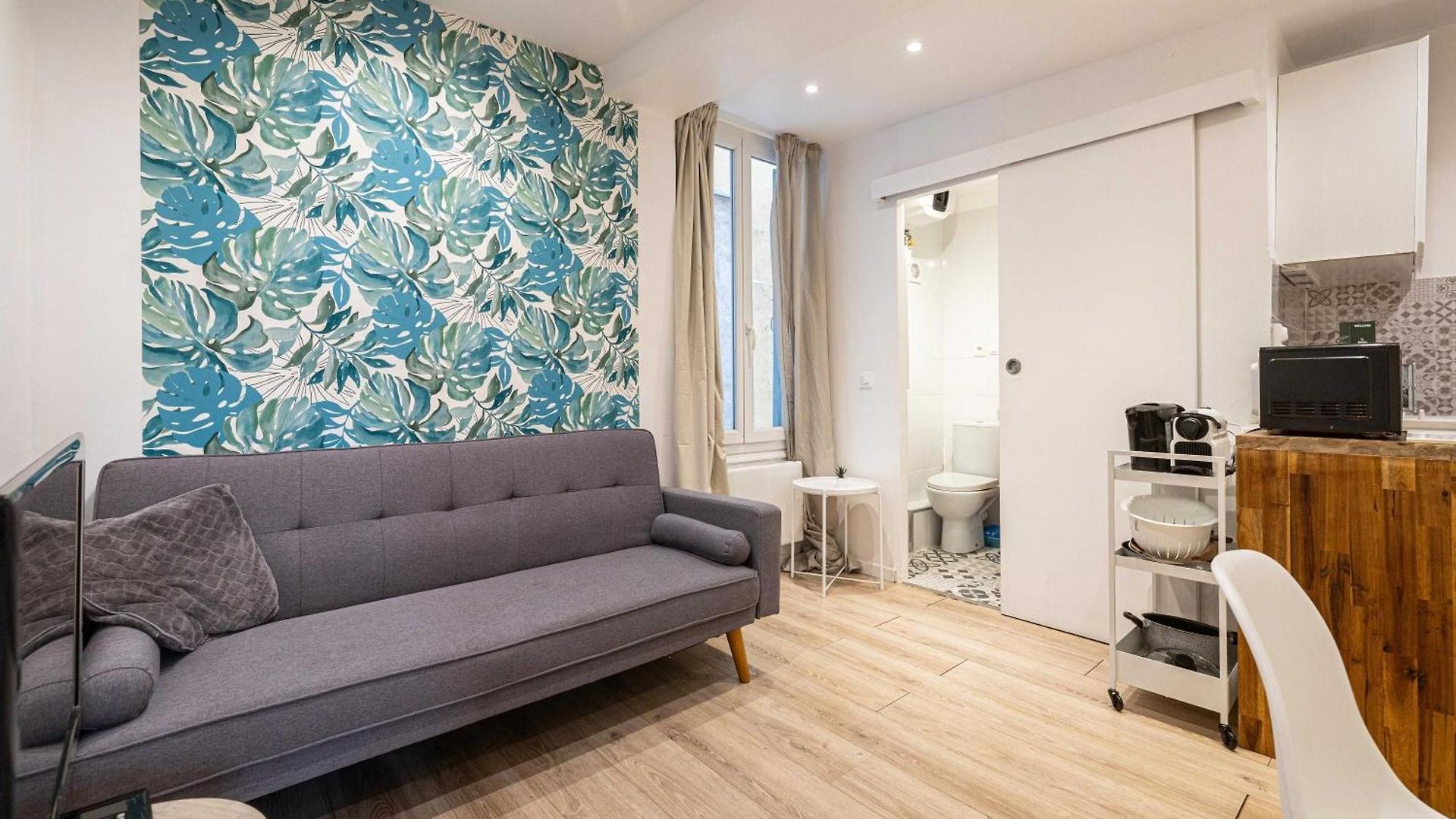 Cozy A-c 1br-2p -