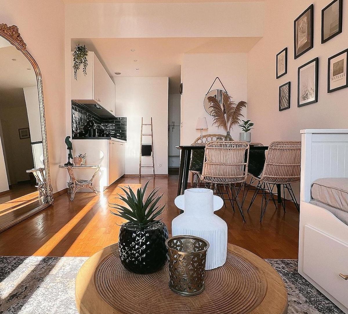 Cozy Studio, Exceptional View Of Lympia Harbor Apartment *