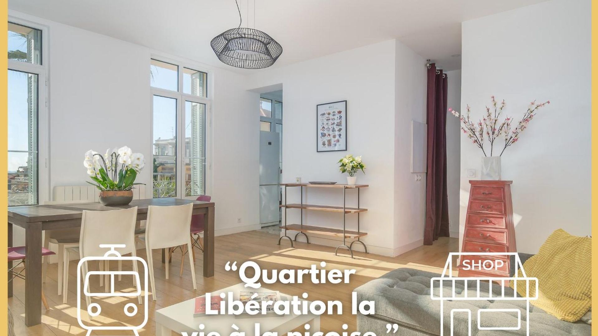 Appartement Quartier Libération - La Vie à La Niçoise