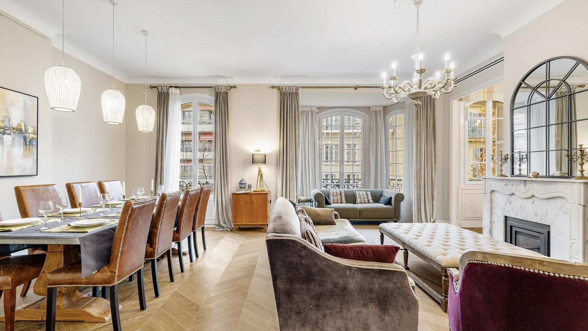 Apartment Renting - - Haussmann Luxury Sea Balcony Free Parking