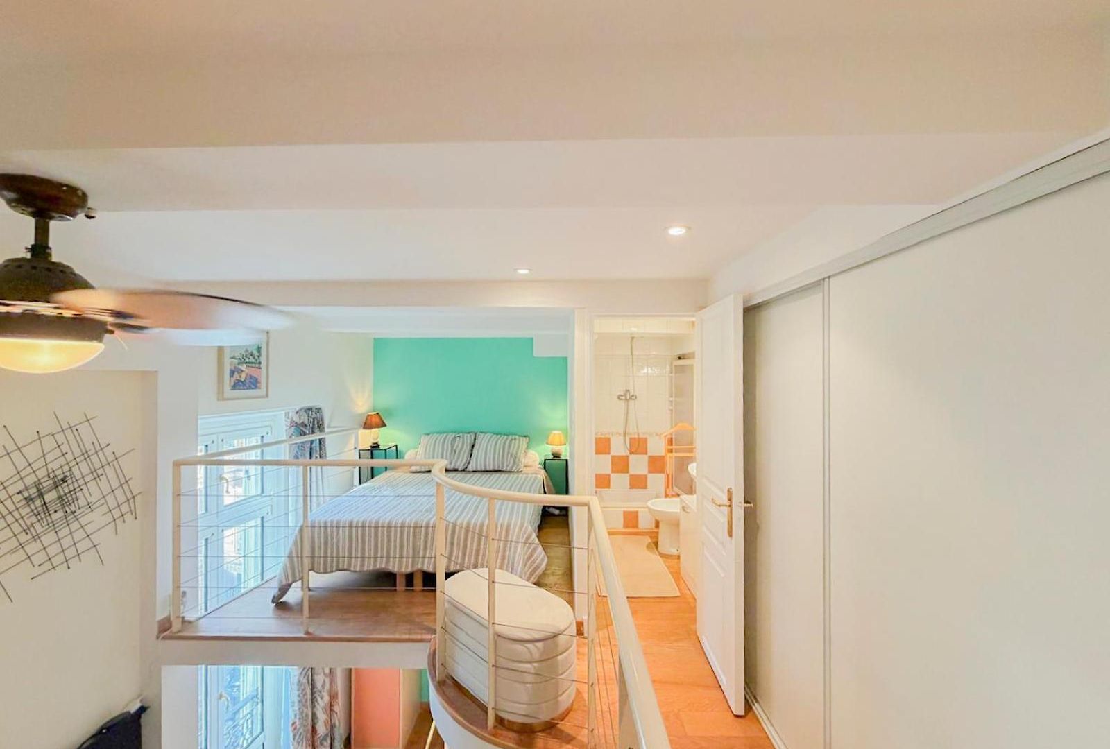 Apartment Place Grimaldi - Wifi, Ac, 3pers *