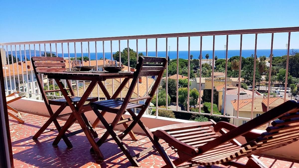 Panoramic Sea View With Private Parking And Ac Apartment Nice