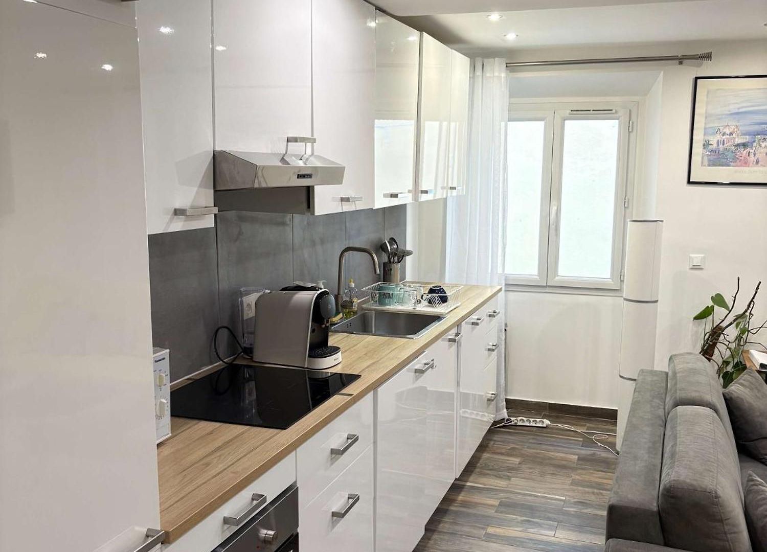 T2 Cosy Et Climatise Vieux Garibaldi Appartement