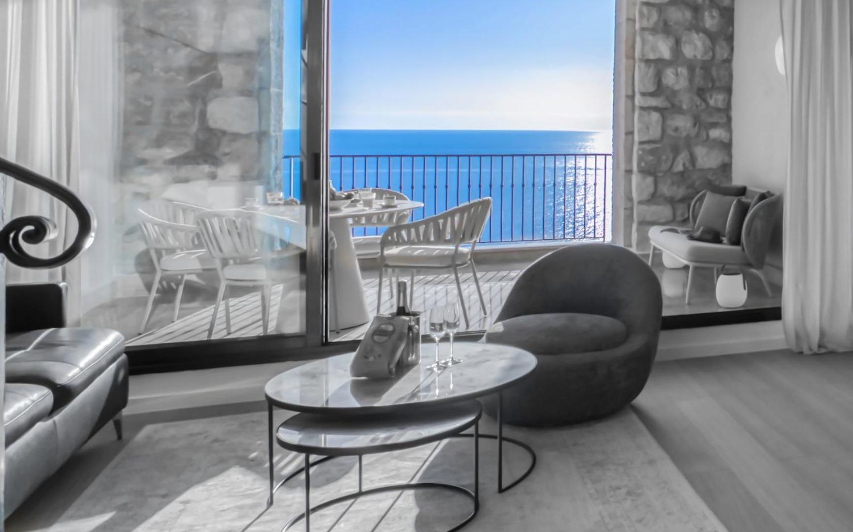 #22 Staywizus - Duplex Panoramic Sea View 2bdr, Ac, Swimpool, Parking, Petanque Appartement *