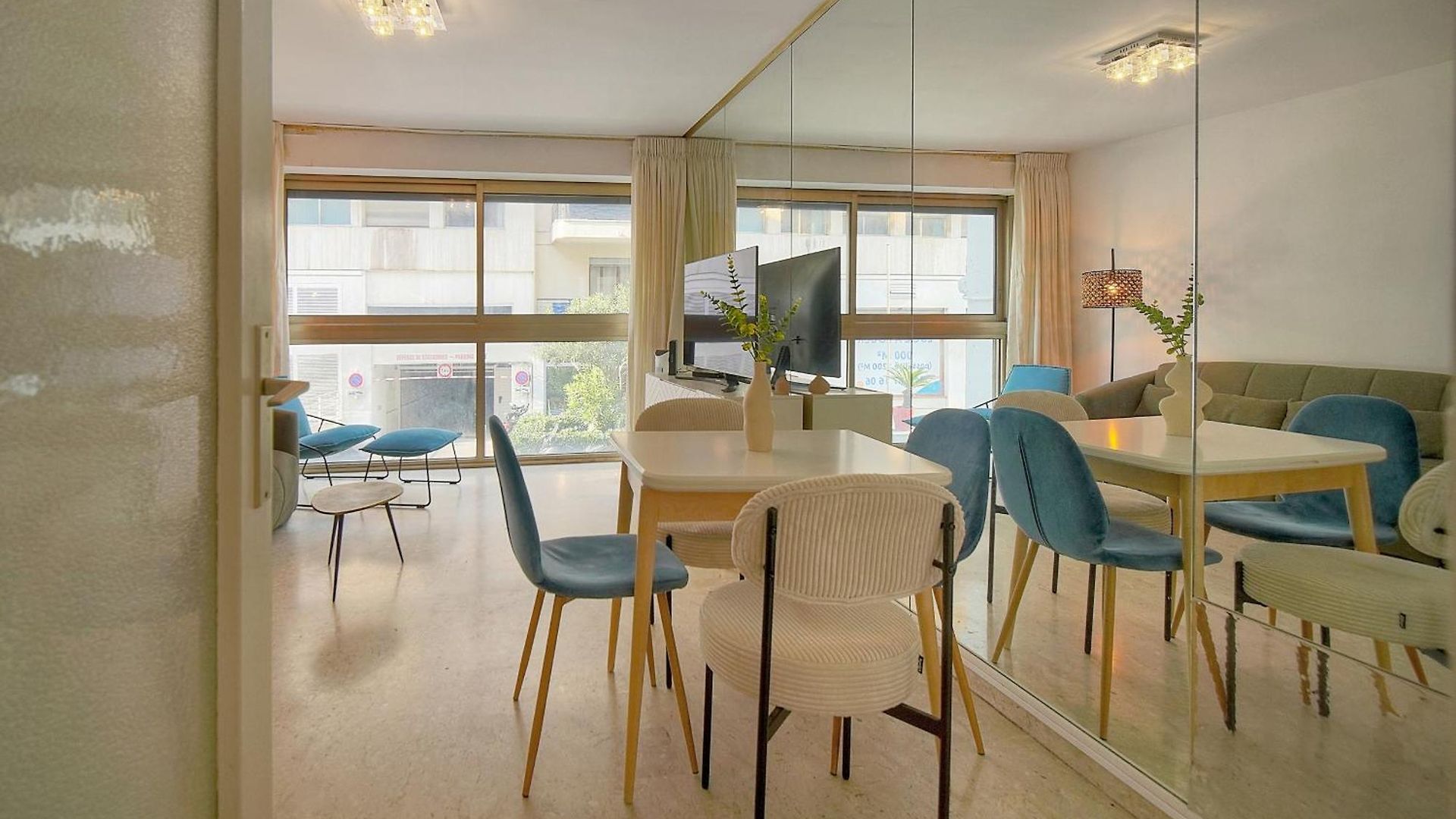 Frgk Massenet 'blue Riviera' Modern Comfort 1 Min From Promenade Des
