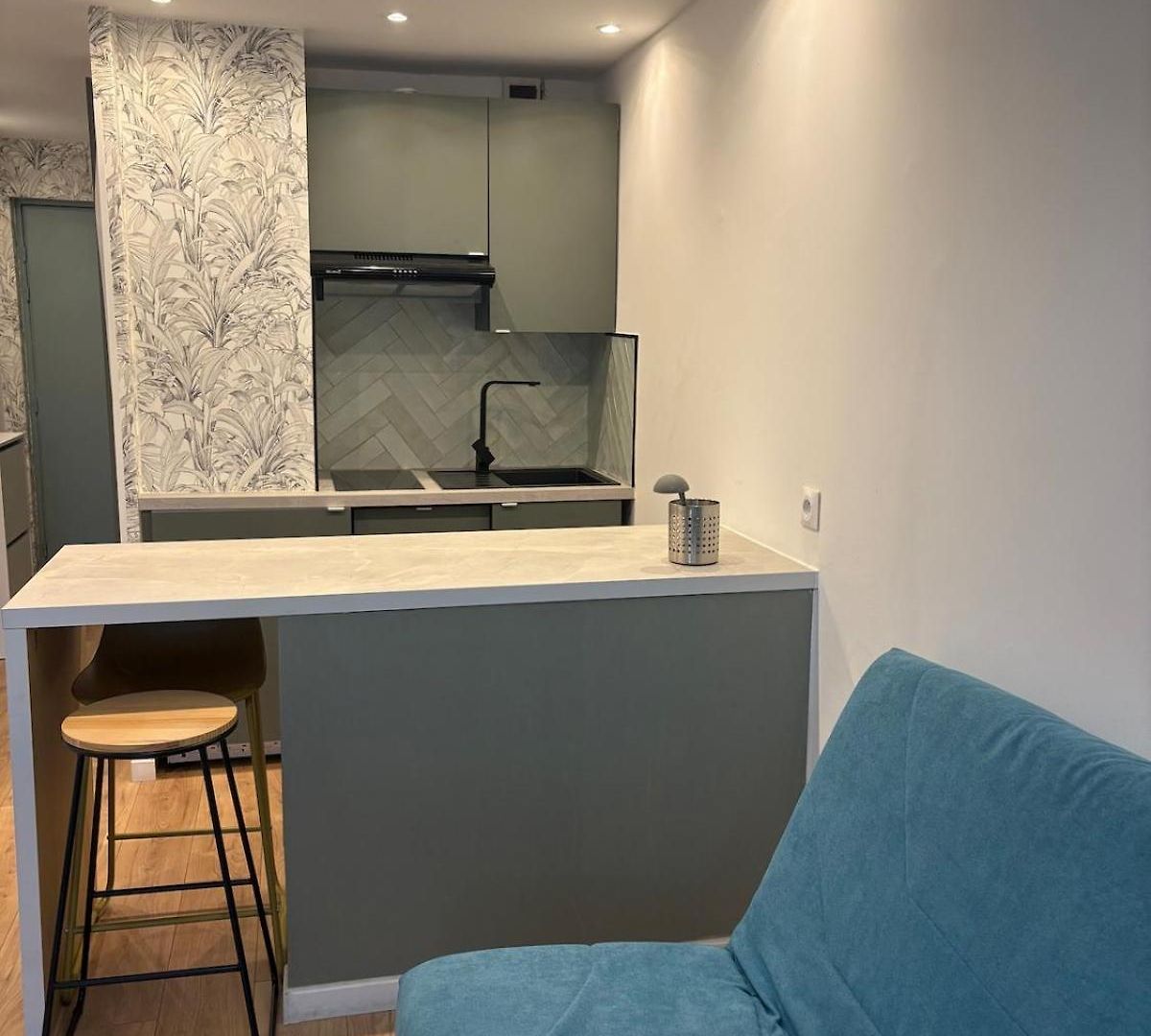 Appartement Climatisé à Riquier, Proche Gare