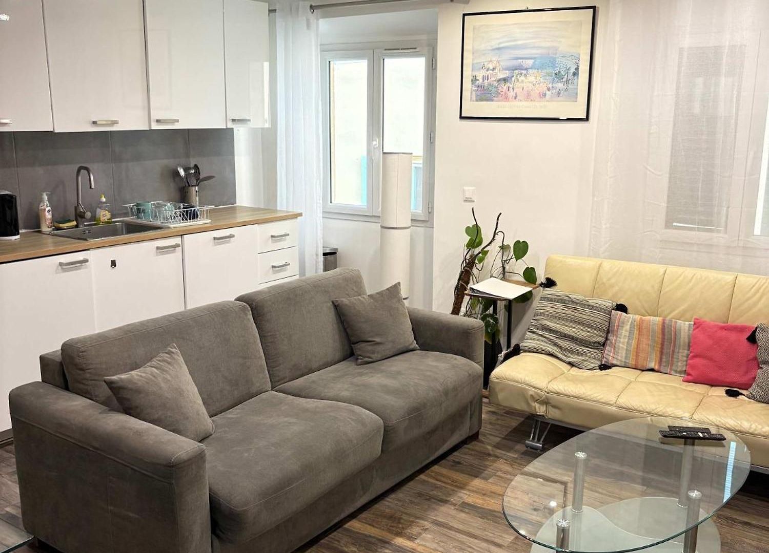 T2 Cosy Et Climatise Vieux Garibaldi Appartement *