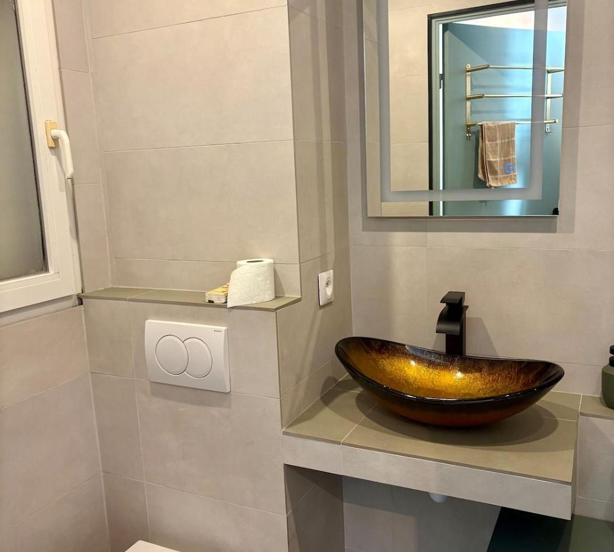 Appartement Climatisé à Riquier, Proche Gare Nice