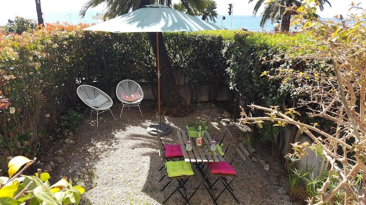 Stunning Flat With Sea View & Garden On Promenade Da Nice