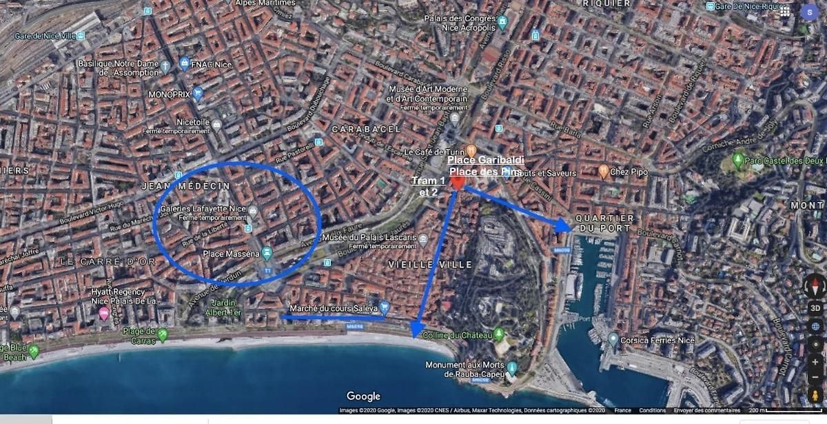 Cozy 50 M2 - Balcony & Air Conditioning! Heart Of Old * Nice