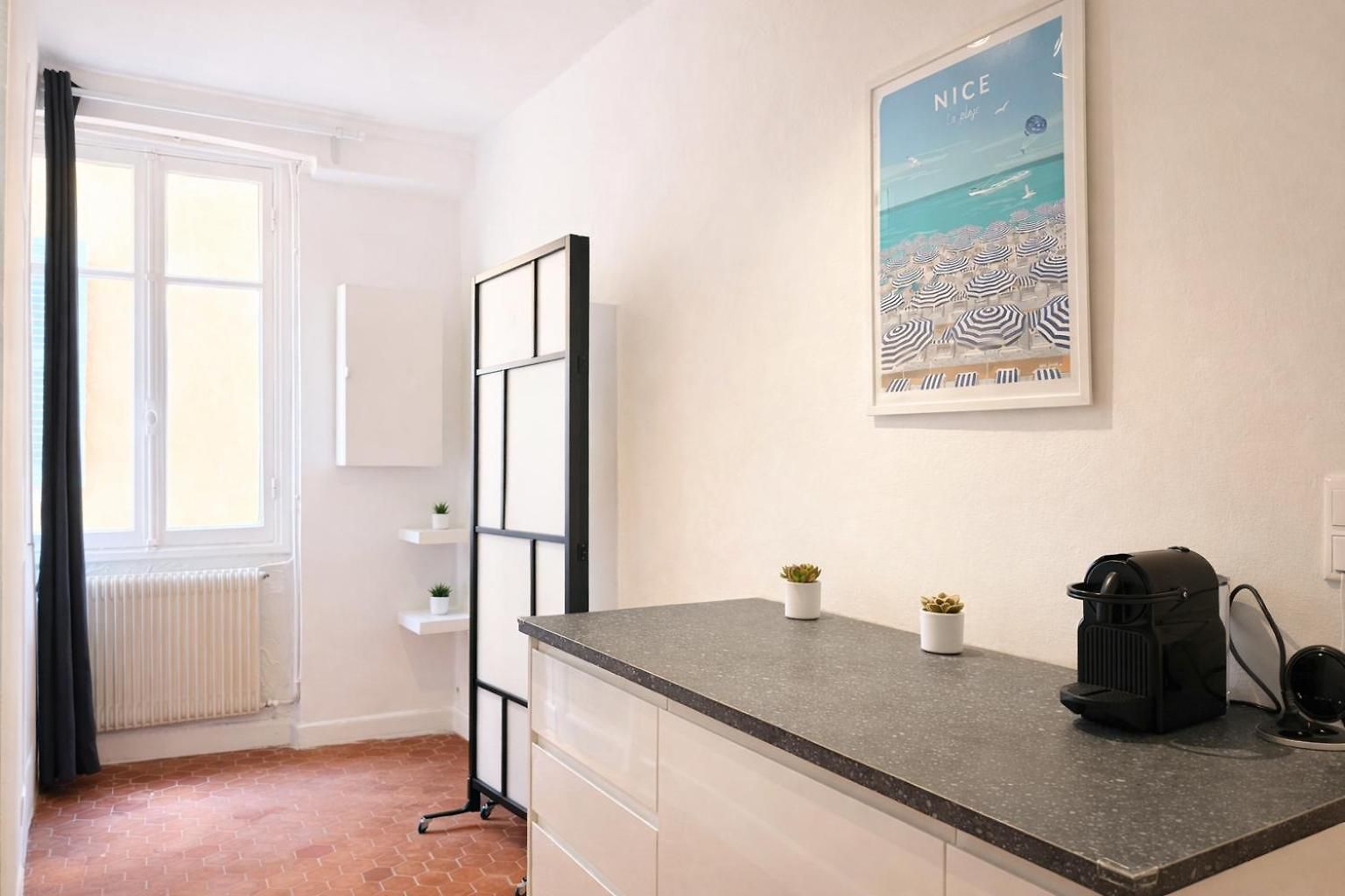 Appartement Charme Du Vieux-nice - Cocon Lumineux à 100 M De La Nice