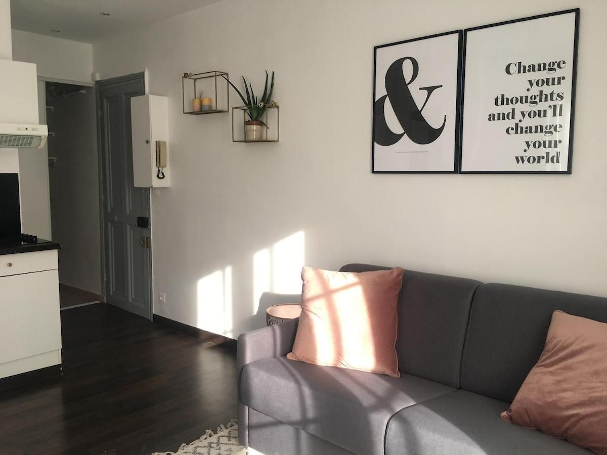 Cosy Carré D'or Proche Des Plages&promenade Des Appartement Nice