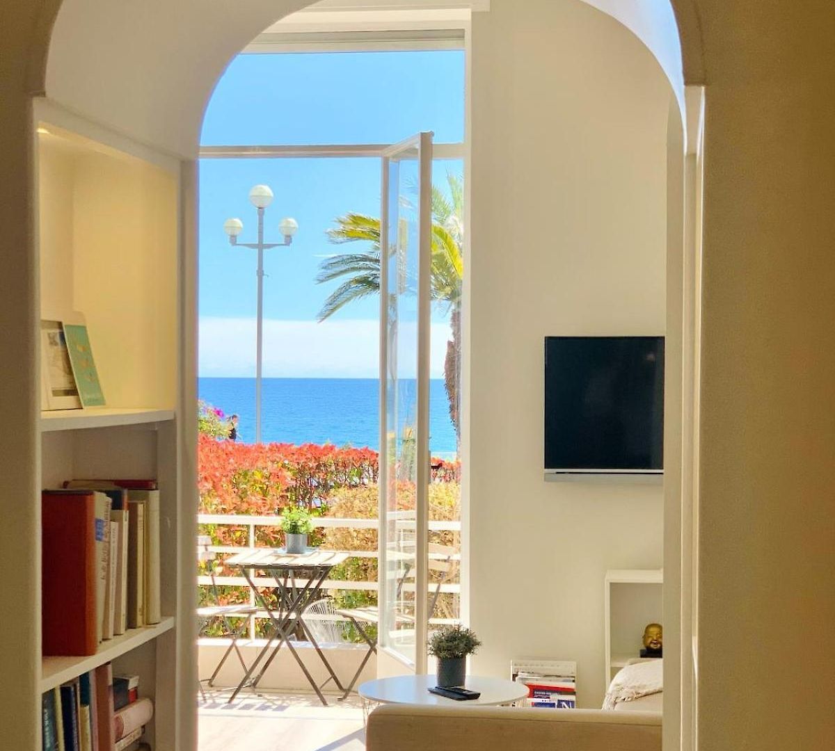 Stunning Flat With Sea View & Garden On Promenade Da Appartement