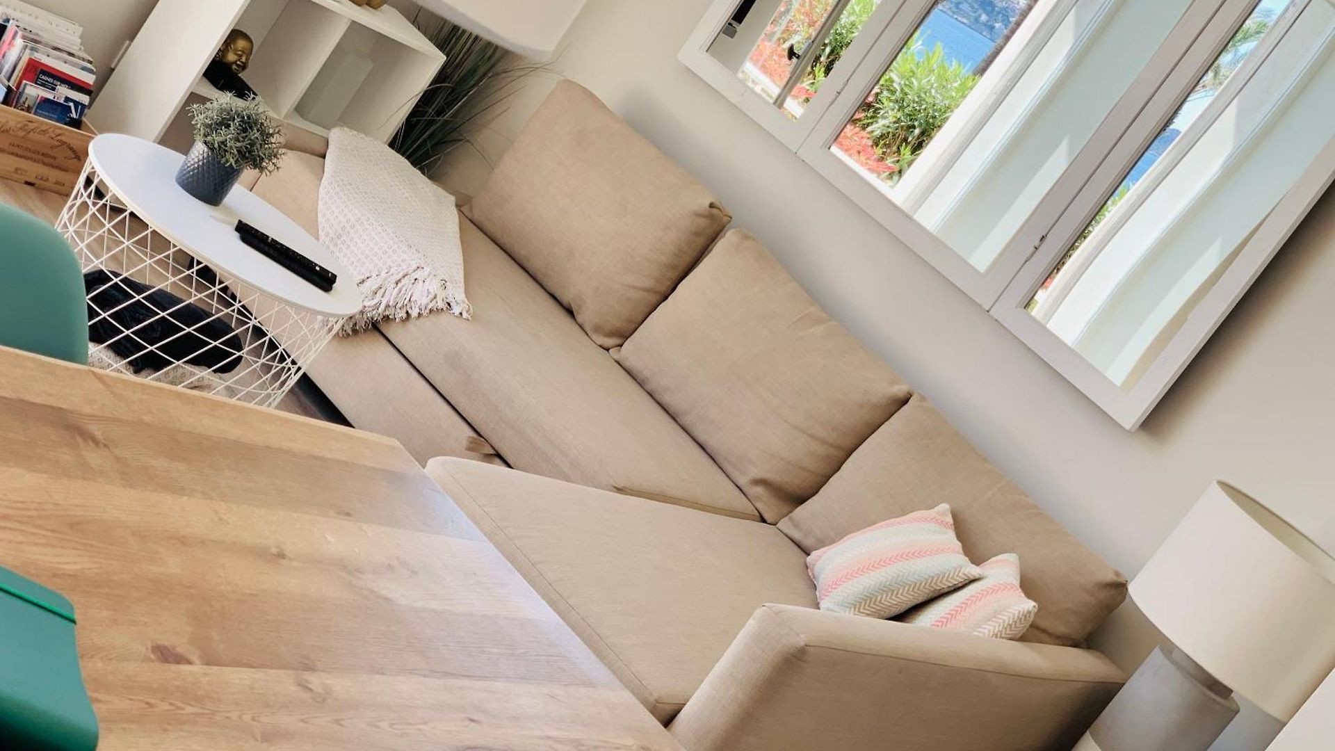 Stunning Flat With Sea View & Garden On Promenade Da Appartement Nice
