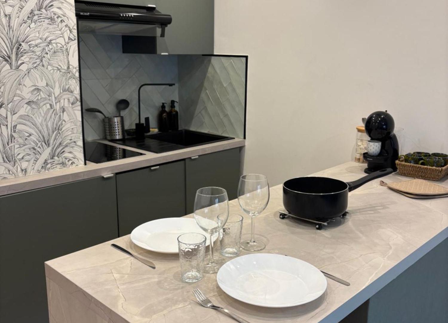 Climatisé à Riquier, Proche Gare Appartement *